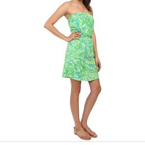 Lilly Pulitzer Windsor cotton strapless dress.